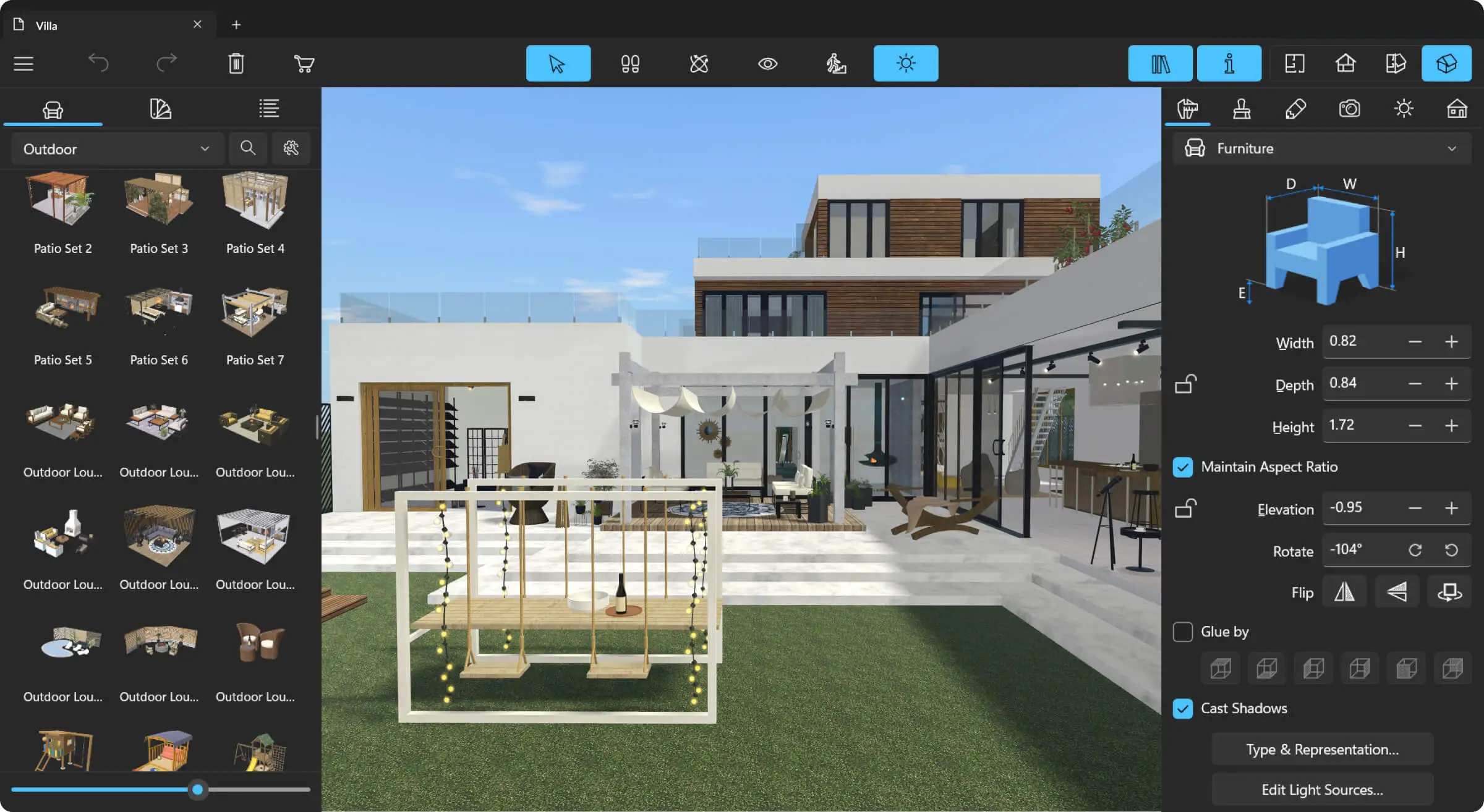 Home desing 3D, logiciel mobile paysagiste gratuit