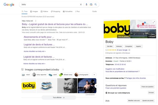 google my business boby
